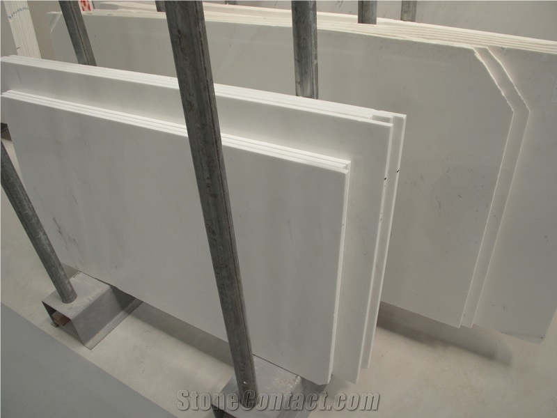 Sivec White Marble Slabs & Tiles, Polished Marble Floor Tiles, Wall Covering Tiles