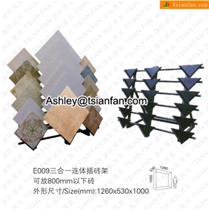 E009 TILE DISPLAY TAYER,METAL FRAME, METAL DISPLAY RACK