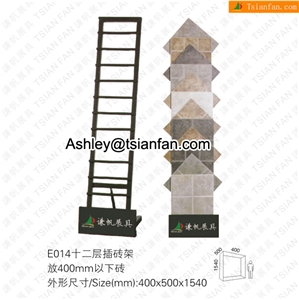 E014 TOWER DISPLAYS,TILE DISPLAY RACKS, CERAMICS TILE DISPLAYS
