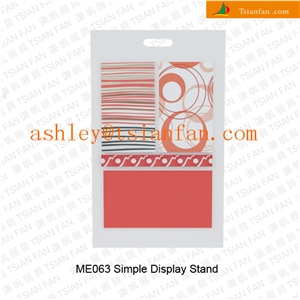 ME063 CERAMIC DISPLAY RACKS, TILE DISPLAY STAND, WOOD DISPLAY