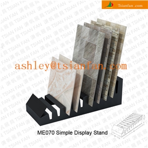 ME070 TILE DISPLAY RACKS, WOOD DISPLAY STAND,METAL DISPLAY STAND
