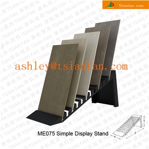 ME075 METAL DISPLAY STAND, WOOD DISPLAY STAND,TILE DISPLAY RAC