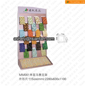 MM001 MOSAIC RACK,MOSAIC TILE DISPLAYS,PLASTIC DISPLAY RACK