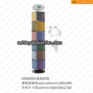 MM009 TILE DISPLAY STAND, ACRYLIC DISPLAY RACK,MOSAIC RACK