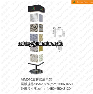MM010 GALSS MOSAIC TILE DISPLAY,GLASS MOSAIC RACK,GLASS MOSAIC SHOWROOM