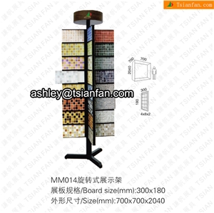 MM014 MOSAIC DISPLAYS,MOSAIC SHOWROOM RACK, TILE DISPLAYS
