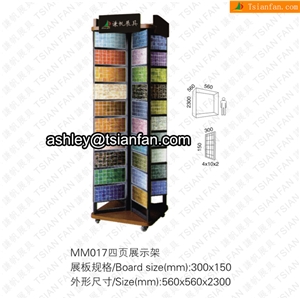 MM017 ROTATION DISPLAY RACK, ROTATING DISPLAYS,TILE DISPLAY RACK