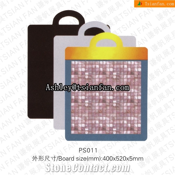 PS011 Tile Displays,mosaic Display Board, Sample Board