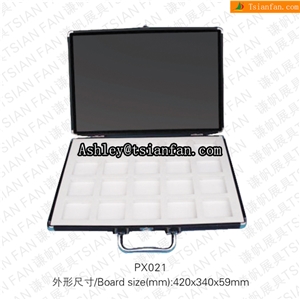 PX021 Aluminum Display Case, Aluminum Sample Box,aluminum Tile Sample Box