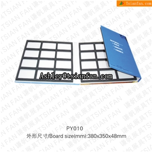 PY010 Quartz Sample Book, Quartz Display Book,stone Display Book