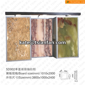 SD002 Tile and Stone Display Stand Rack