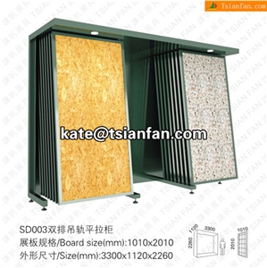 SD003 Stone Display Stand, Ceramic Tile Display Racks, Mosaic Tile Display Shelves, Floor Displays