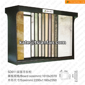 SD011 Stone Display Stand, Slab Display Rack, Ceramic Tile Display Racks, Mosaic Tile Display Shelve