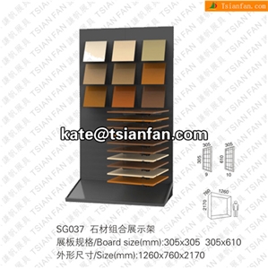 SG037 Xiamen Tsianfan Display Stands for Cut-to-size Natural Stone