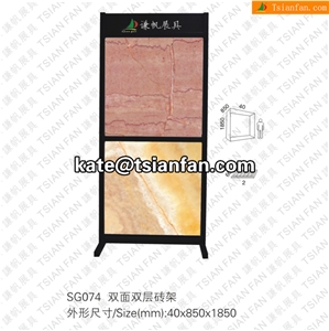 SG074 Supermarket Display Shelves for Stone