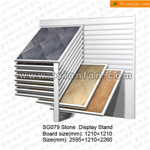 SG079 Free Standing Display Rack for Marble Granite Stone