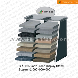 SR019 Countertop Display Racks for 10*10 mm Artificial Stones