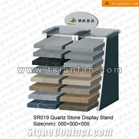 SR019 Countertop Display Racks for 1010 mm Artificial Stones