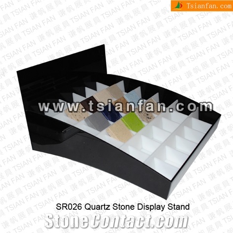 SR026 Acrylic Display Box Stand for Small Stone Samples