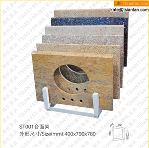 ST001 Granite Kitchen Top Display Shelves