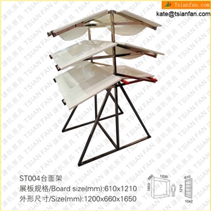 ST004 Vanity Top Stone Showing Stand