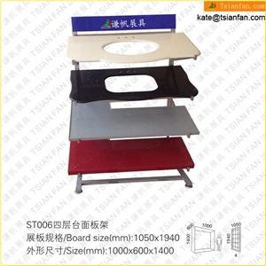 ST006 Stone Flooring Showroom Display Racks