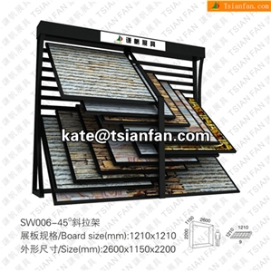SW006 Natural Culture Stone Slate Display Towers