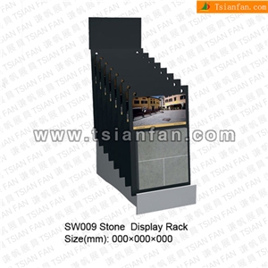 SW009 Rusty Brick Cultural Stone Display Shelf