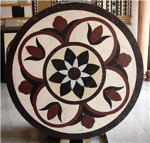 Indoor Stone Marble Waterjet Medallions
