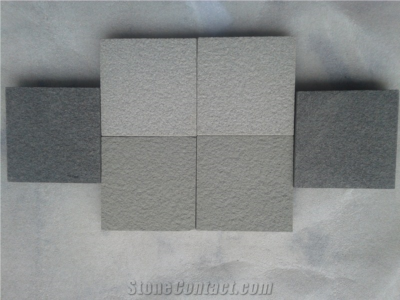 Sandstone Slabs & Tiles, China Grey Sandstone