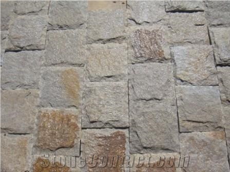 Ivailovgrad Gneiss Tiles Mushroom (Glitz), Beige Mushroom Stone