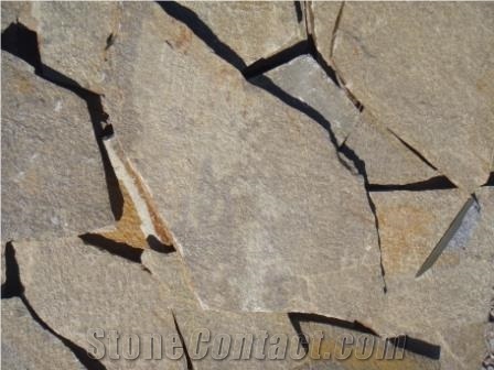Silber Gneiss Flagstone, Grey and Brown Flagstone