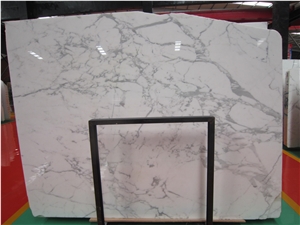 Statuario Marble Slab, Italy White Marble