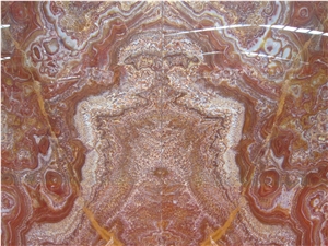 Turkey Red Azona Onyx Slabs