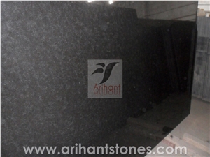Black Pearl Granite Slab, India Black Granite