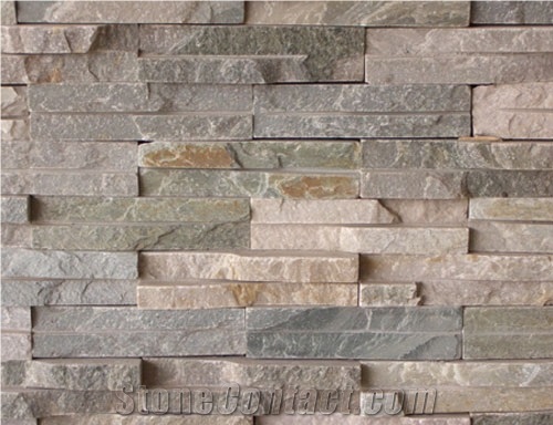 Natural Shadow Stone Panels, Grey Slate Cultured Stone