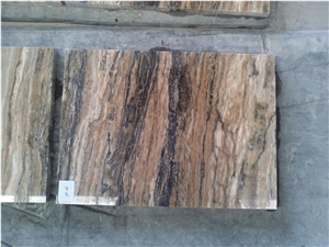 Snakeskin Travertine Stone Slabs & Tiles, Iran Grey Travertine