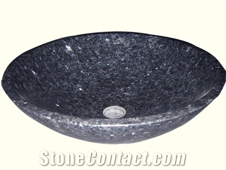 Blue Pearl Granite Bowl Sinks, Blue Granite Sink