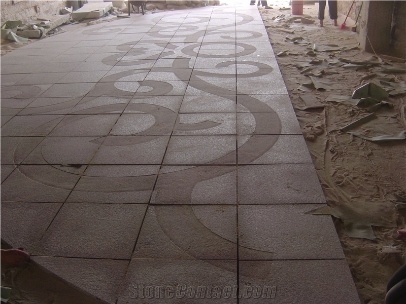 Grey Granite Paving Tiles, Square Paving Stone, G603 Padong Light Grey Granite Paving Stone