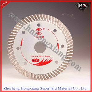 Ceramic Tiles Cutting Diamond Blades, Turbo Type