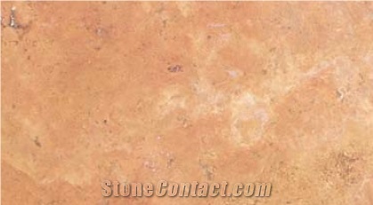 Peach, Mexico Red Travertine Tiles, Slabs