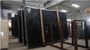 Black Marquina Marble and Tile