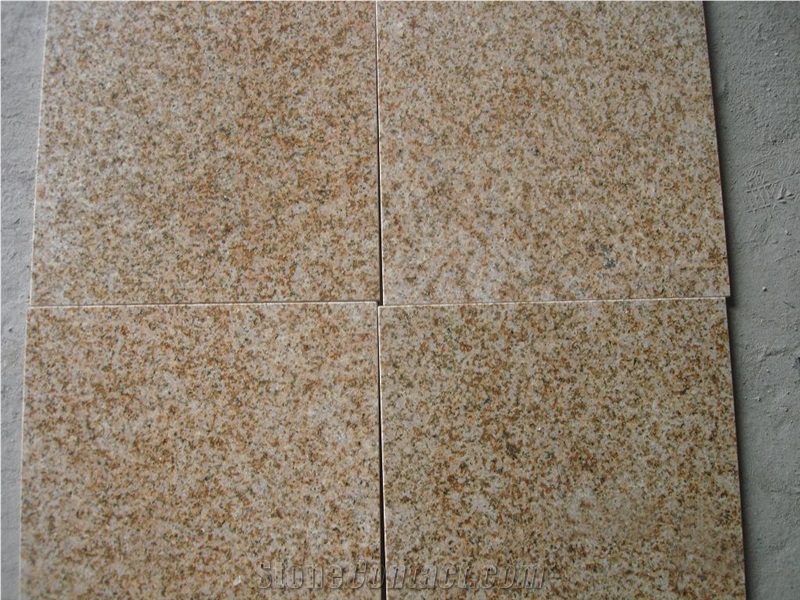 G682 Granite Slab & Tile, China Yellow Granite
