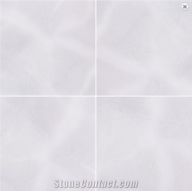 Afyon Lilac Pearl Marble Blocks, Turkey White Marble