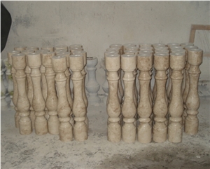 Turkey Beige Marble Baluster