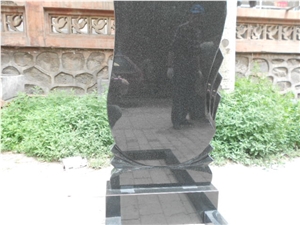 Shanxi Black Tombstone, Black Granite, Monument