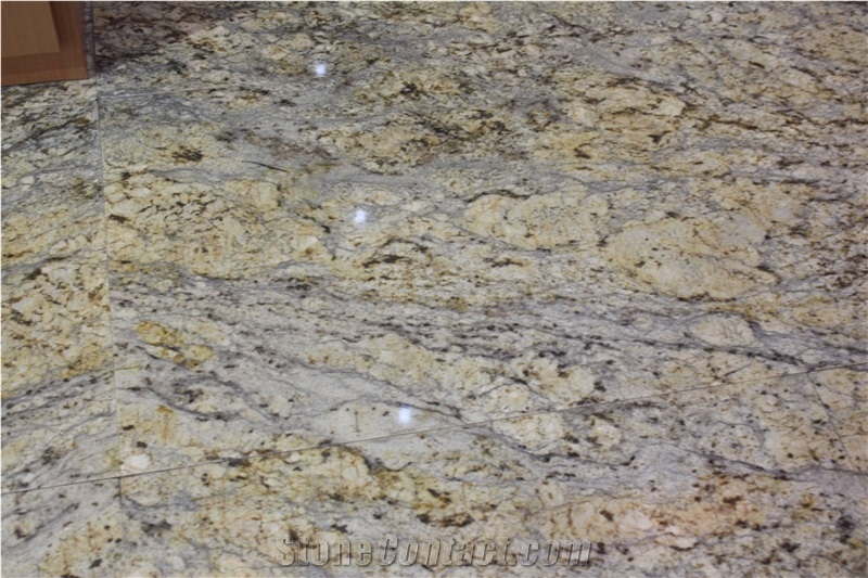 Golden Flower Granite Slabs,tiles,Golden Crystal Granite,Diamond Giallo Granite