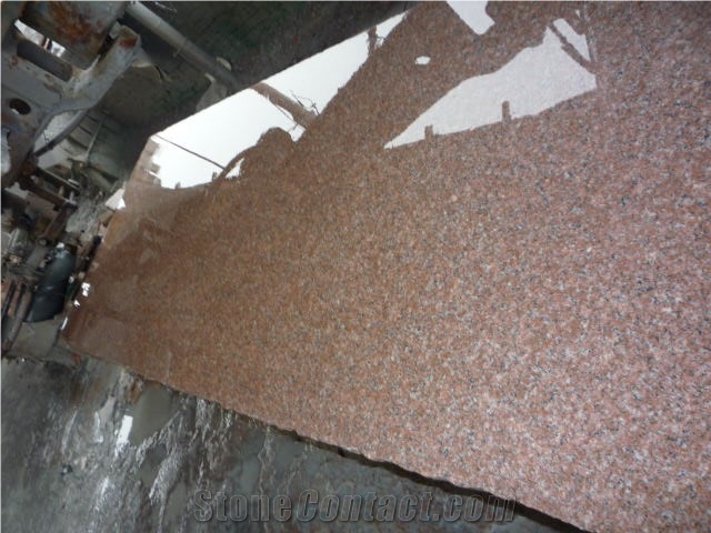 G696 Red Color Granite, Yongding Red, Middle Flower, Slabs and Tiles