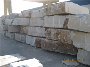 Thala Beige Limestone Blocks, Beige Limestone Blocks, Thala Beige Limestone Block
