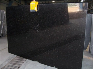 BLACK GALAXY Slabs & Tiles, India Black Granite